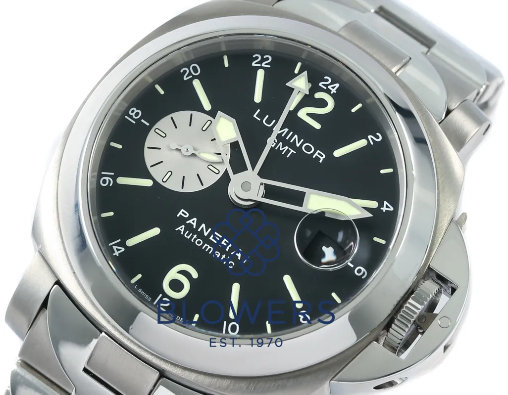 Panerai Luminor GMT Automatic PAM 00161 44mm Stainless steel Black 4