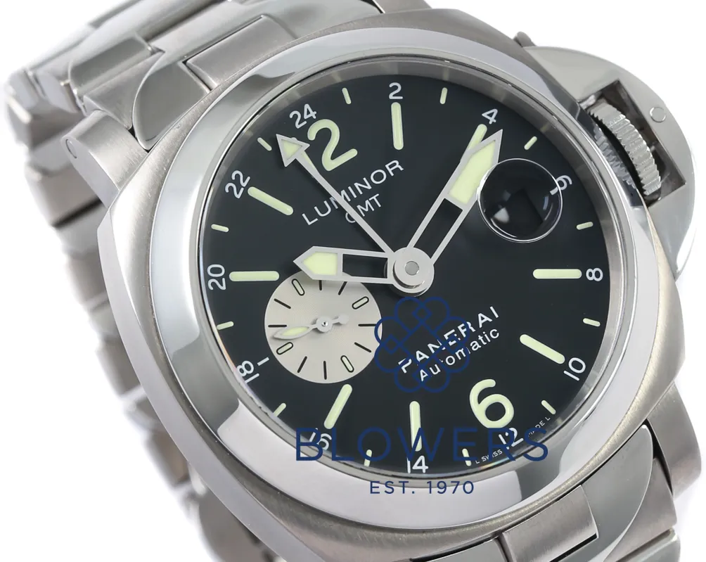 Panerai Luminor GMT Automatic PAM 00161 44mm Stainless steel Black 5