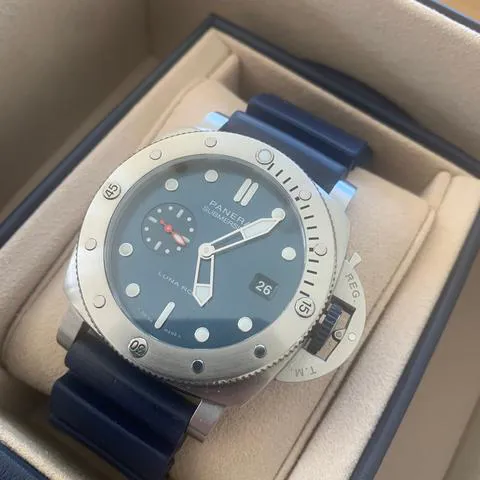 Panerai Submersible PAM 01391 44mm Stainless steel Blue 1