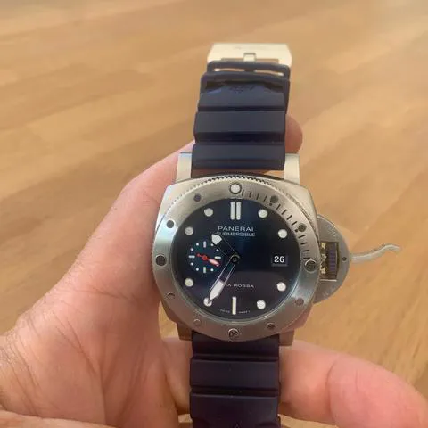 Panerai Submersible PAM 01391 44mm Stainless steel Blue 9