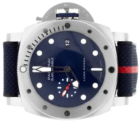 Panerai Submersible PAM 01391 44mm Stainless steel Blue 1