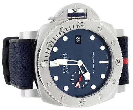 Panerai Submersible PAM 01391 44mm Stainless steel Blue 3