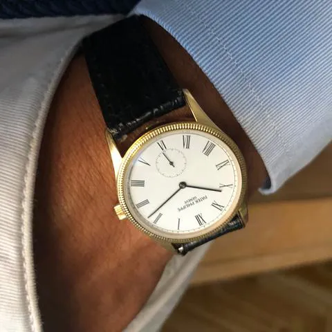 Patek Philippe Calatrava 3796 30.5mm Yellow gold White 15