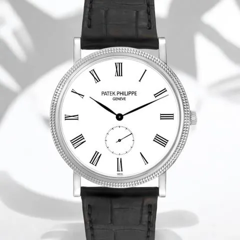 Patek Philippe Calatrava 5119G-001 36mm White gold White