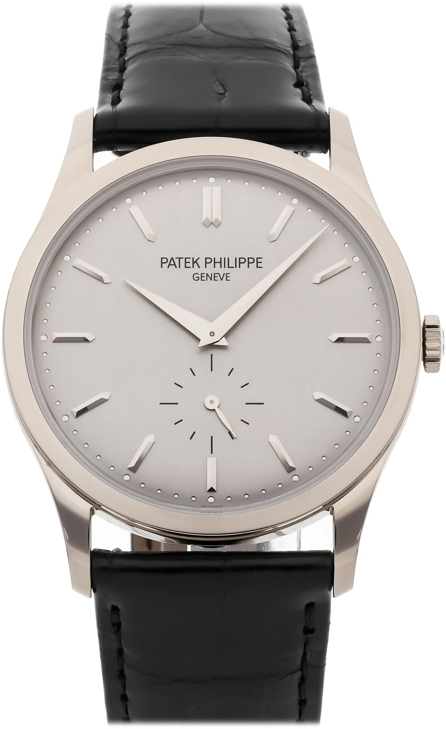 Patek Philippe Calatrava 5196G-001 37mm White gold Silver