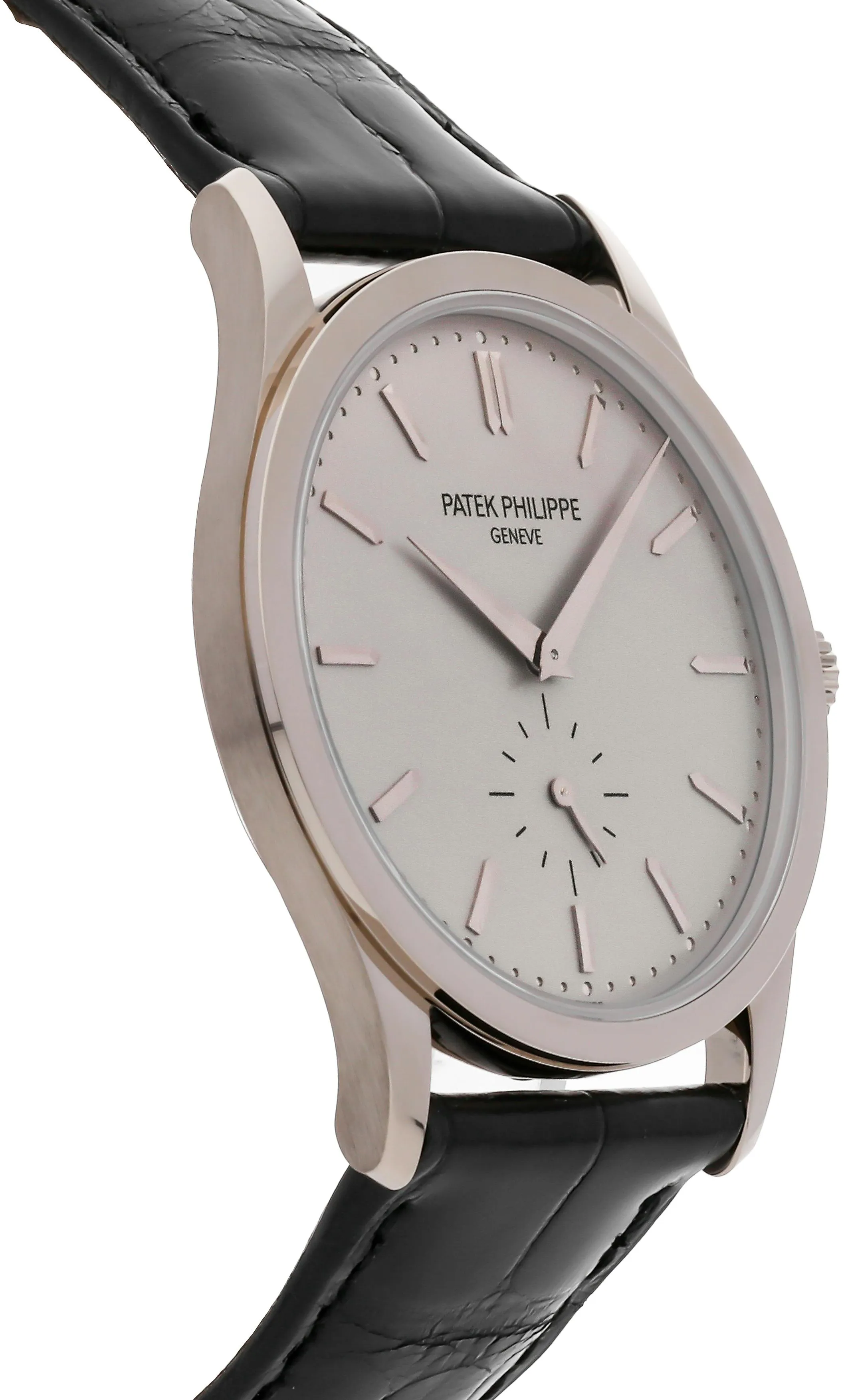 Patek Philippe Calatrava 5196G-001 37mm White gold Silver 2