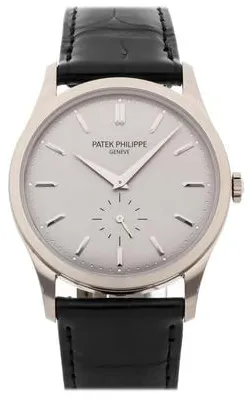 Patek Philippe Calatrava 5196G-001 37mm White gold Silver