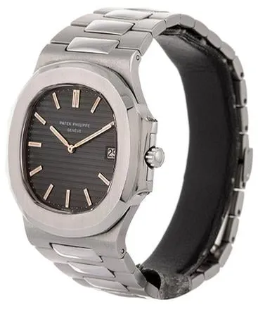 Patek Philippe Nautilus 3700/11 42mm Stainless steel Black 2