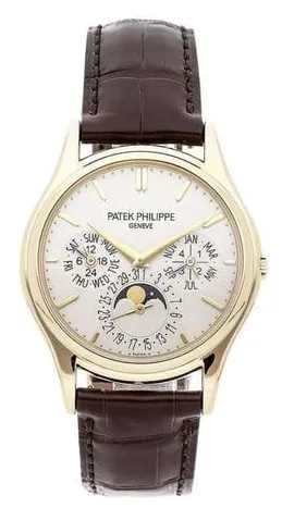 Patek Philippe Perpetual Calendar 5140R-011 Rose gold Silver