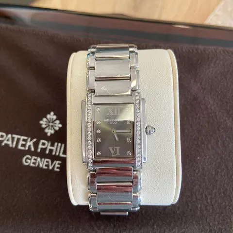 Patek Philippe Twenty~4 4910/10A-010 25mm Stainless steel Gray 13