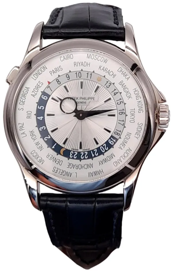 Patek Philippe World Time 5130G-019/5933354 39mm Yellow gold White