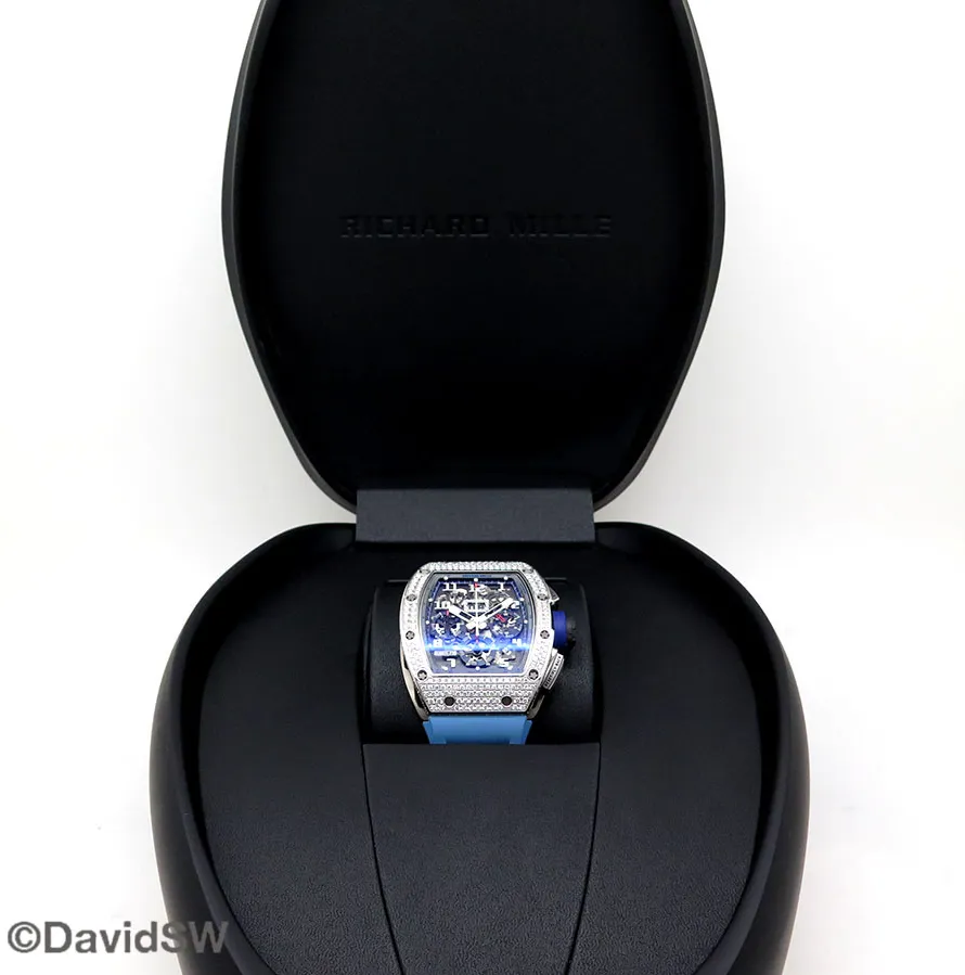 Richard Mille Felipe Massa RM 011 50mm White gold Skeletonized 1