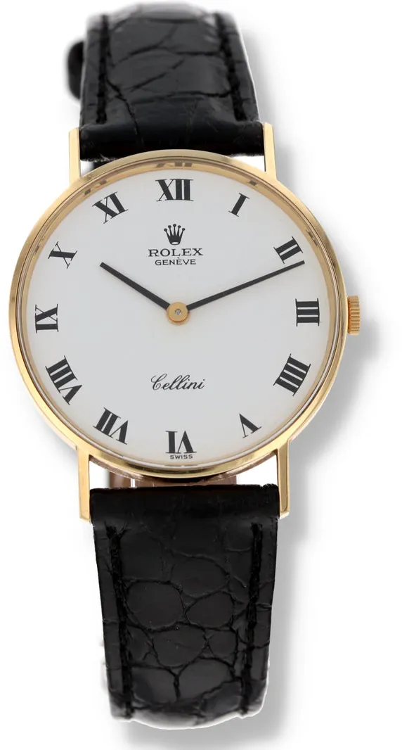 Rolex Cellini 3833 31mm Yellow gold and 14k yellow gold White 1