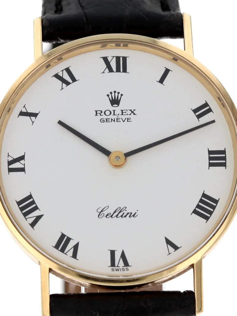 Rolex Cellini 3833 31mm Yellow gold and 14k yellow gold White 2