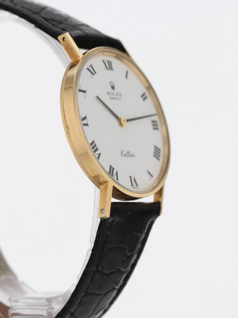 Rolex Cellini 3833 31mm Yellow gold and 14k yellow gold White 4