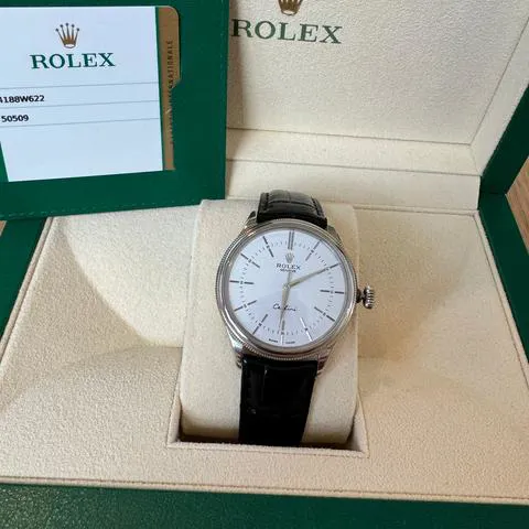 Rolex Cellini 50509 39mm White gold White 11