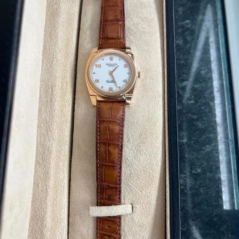 Rolex Cellini Cestello 5330 36mm Rose gold White 3