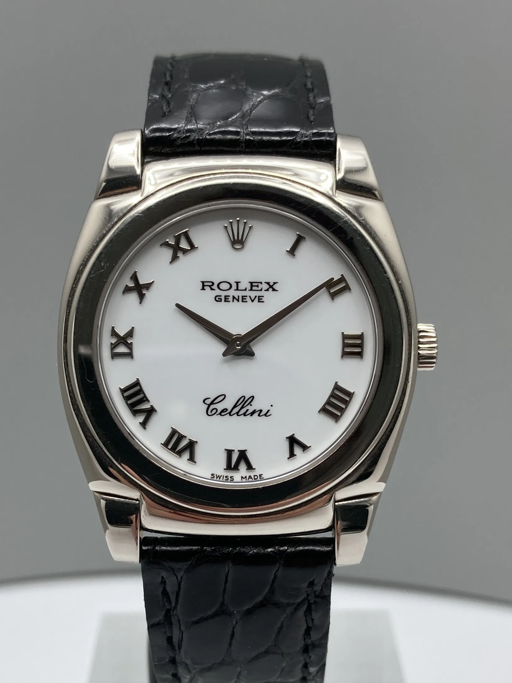 Rolex Cellini 34mm White gold White