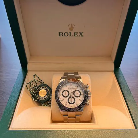 Rolex Daytona 116500LN 40mm Stainless steel White