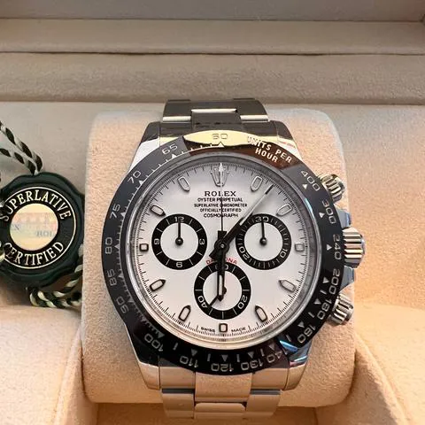 Rolex Daytona 116500LN 40mm Stainless steel White 1