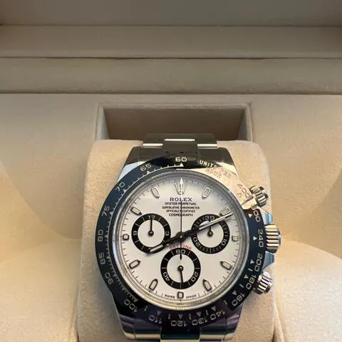 Rolex Daytona 116500LN 40mm Stainless steel White 2