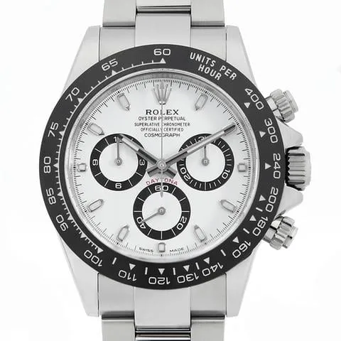 Rolex Daytona 116500LN 40mm Stainless steel White