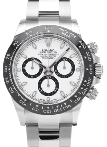 Rolex Daytona 116500LN 40mm Stainless steel White