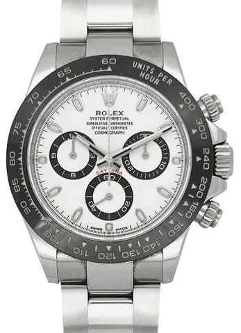 Rolex Daytona 116500LN 40mm Stainless steel White