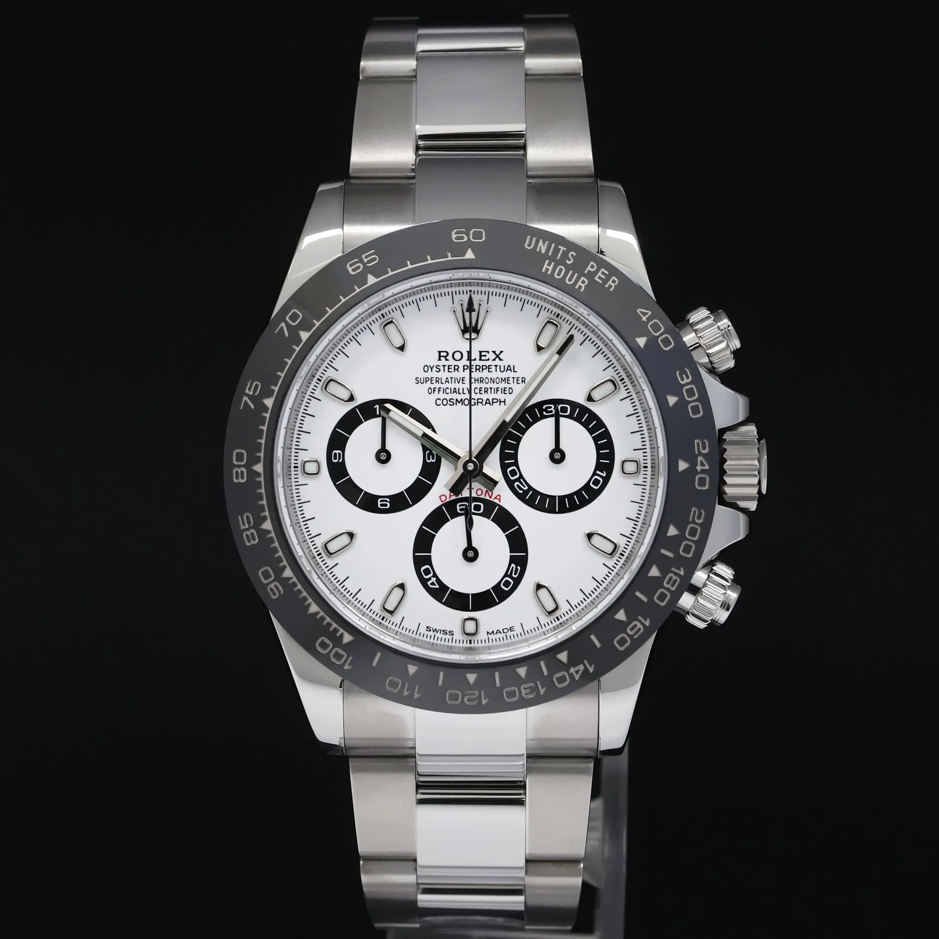 Rolex Daytona 116500LN 40mm Stainless steel White 1