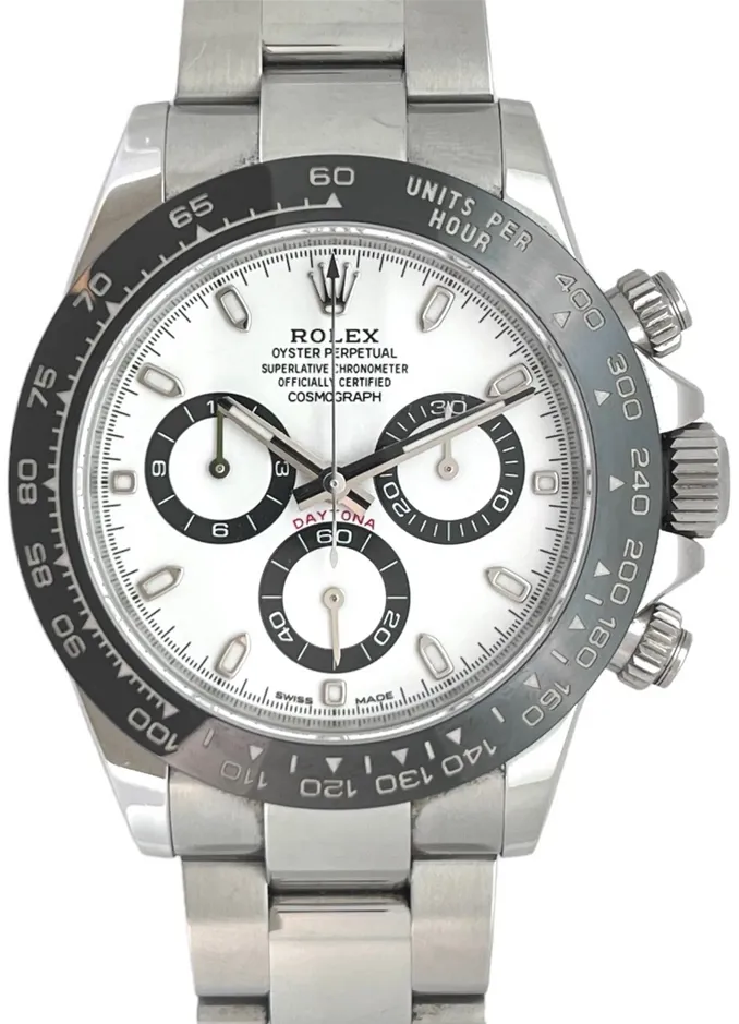 Rolex Daytona 116500LN/76L542R1 40mm Stainless steel White