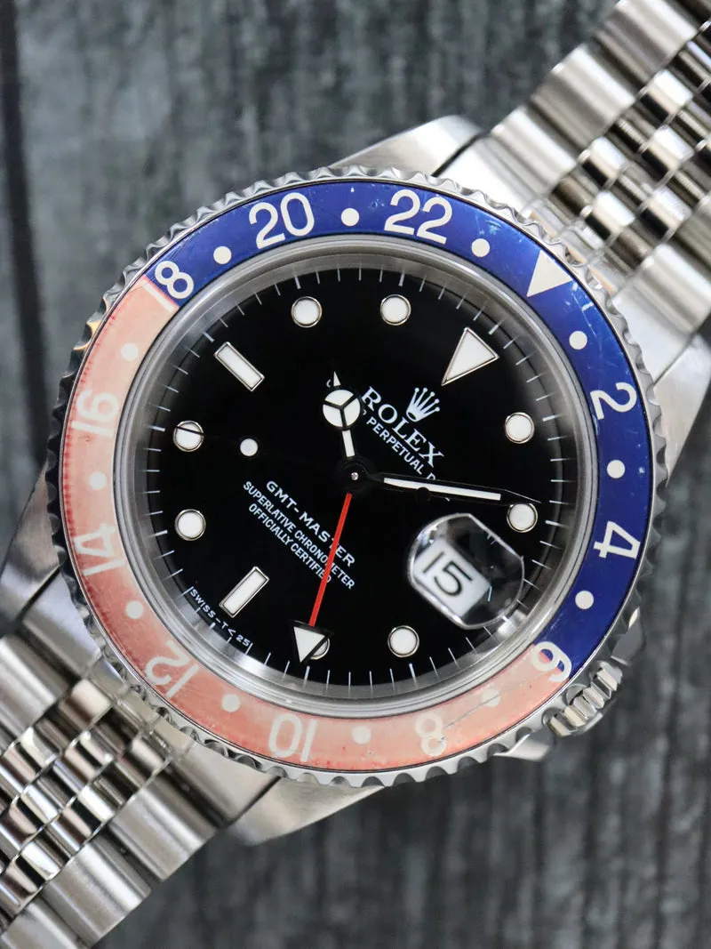 Rolex GMT-Master 16700 40mm Stainless steel Red