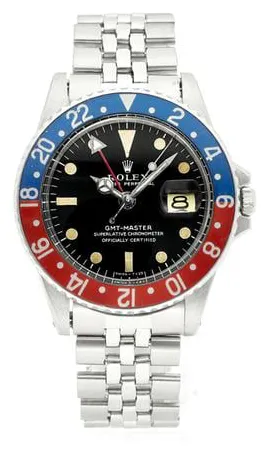 Rolex GMT-Master 1675 40mm Stainless steel Black