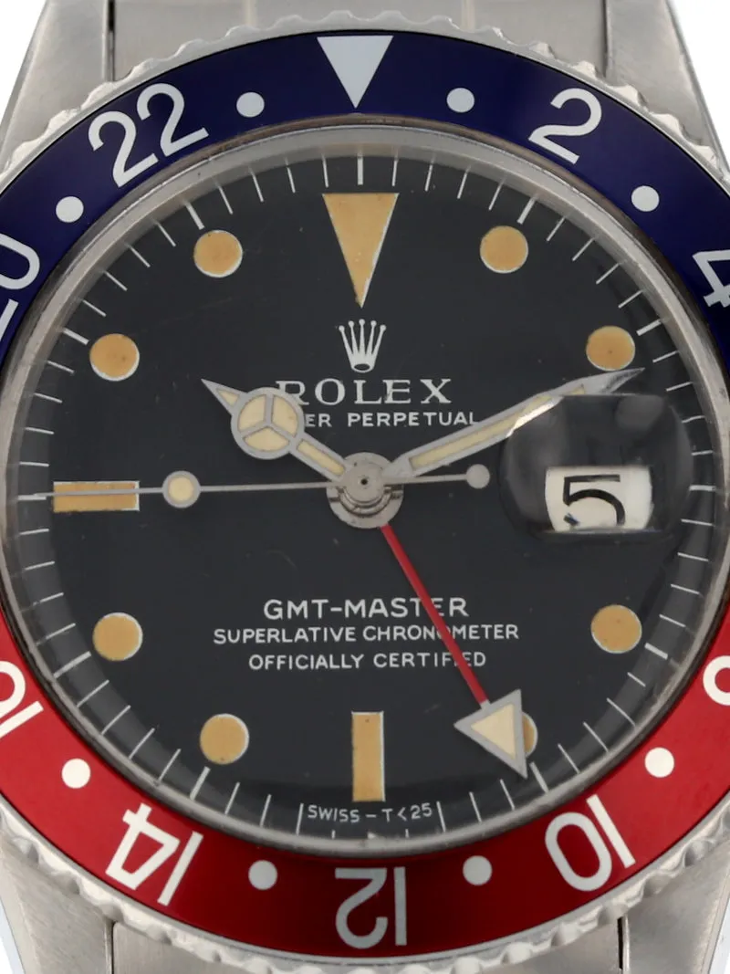 Rolex GMT-Master 1675 40mm Stainless steel Black 1