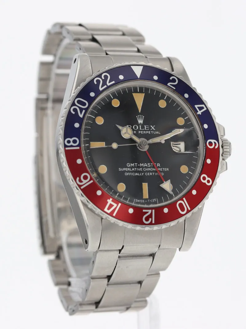 Rolex GMT-Master 1675 40mm Stainless steel Black 3