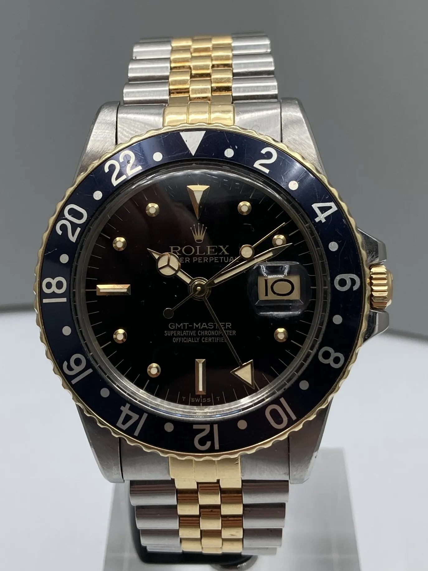 Rolex GMT-Master 16753 40mm Stainless steel Black