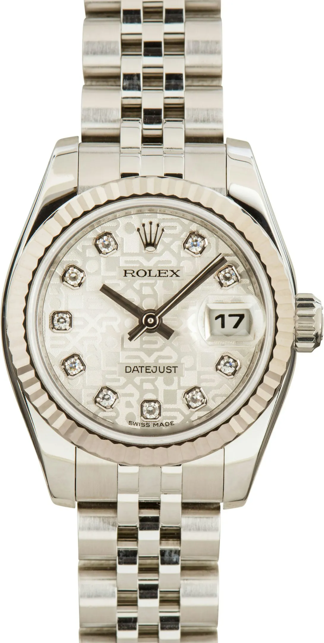 Rolex Lady-Datejust 179174 26mm Stainless steel Silver 1