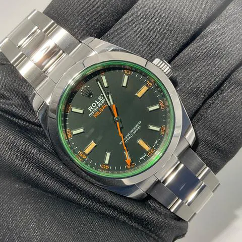 Rolex Milgauss 116400GV 40mm Stainless steel Black