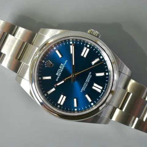 Rolex Oyster Perpetual 41 124300 41mm Stainless steel Blue