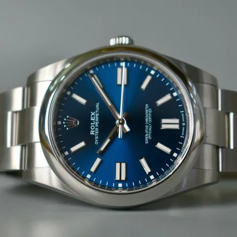 Rolex Oyster Perpetual 41 124300 41mm Stainless steel Blue 1