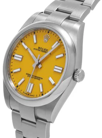 Rolex Oyster Perpetual 41 124300 41mm Stainless steel Yellow 1