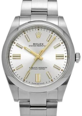 Rolex Oyster Perpetual 41 124300 41mm Stainless steel Silver