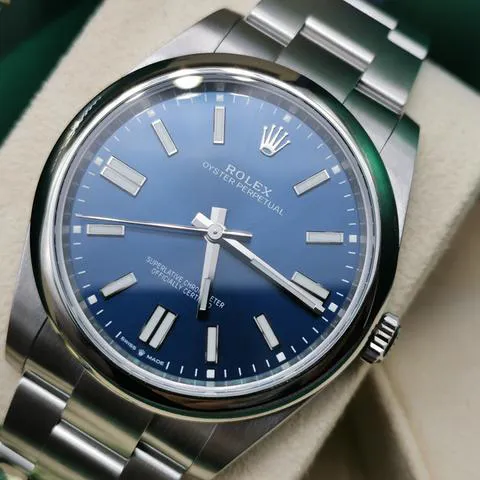 Rolex Oyster Perpetual 41 124300 41mm Stainless steel Blue 14