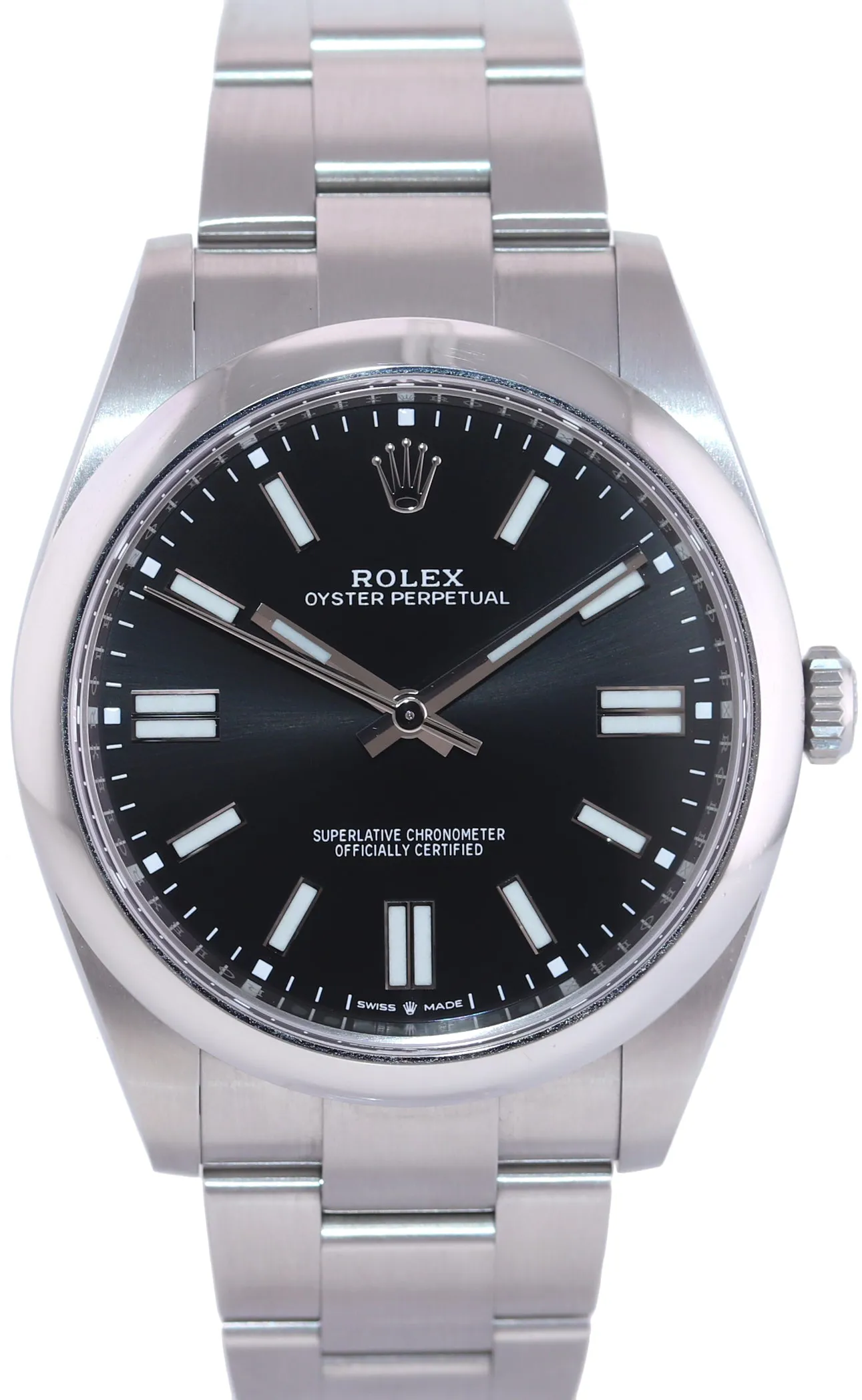 Rolex Oyster Perpetual 41 124300 41mm Stainless steel Black 2