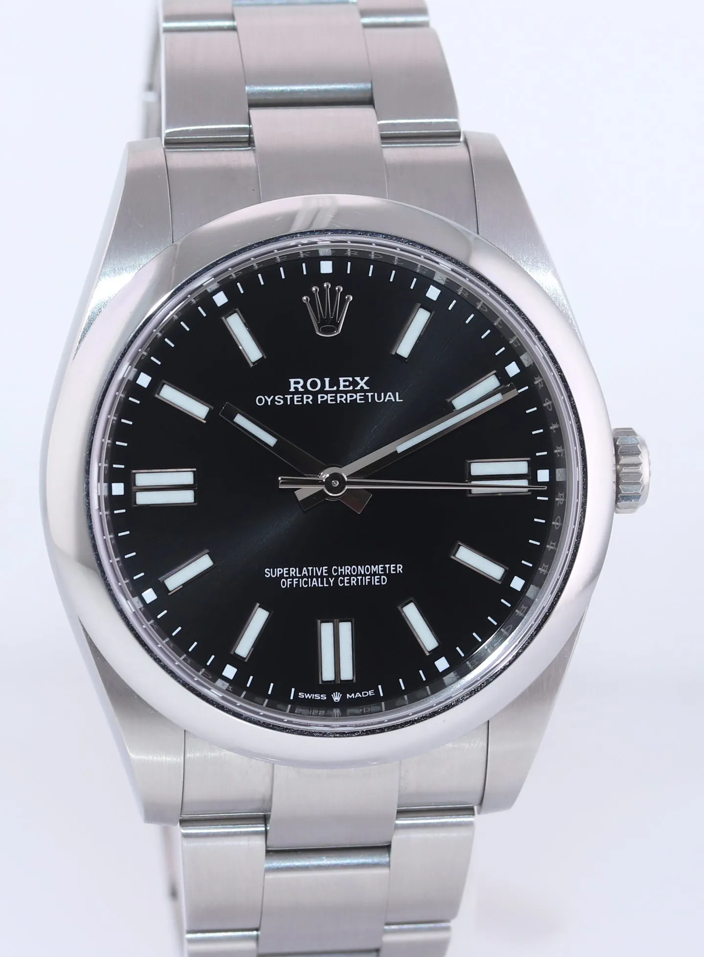 Rolex Oyster Perpetual 41 124300 41mm Stainless steel Black 3