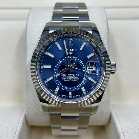 Rolex Sky-Dweller 326934 42mm Stainless steel Blue