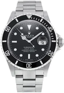 Rolex Submariner 16610 Stainless steel Black