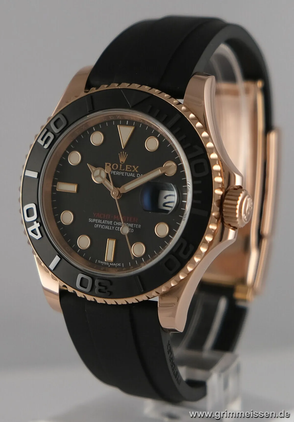 Rolex Yacht-Master 40 116655 40mm Rose gold Black