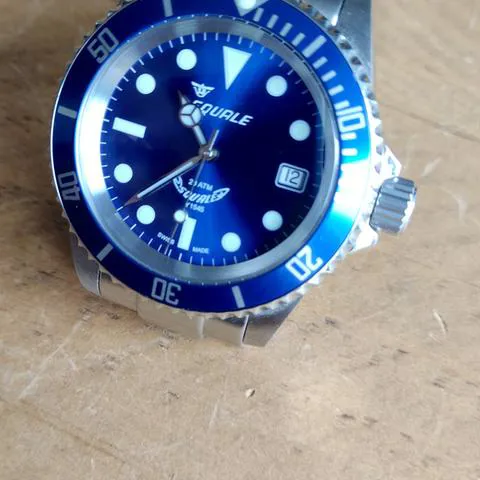 Squale Y1545 40mm Stainless steel Blue 7