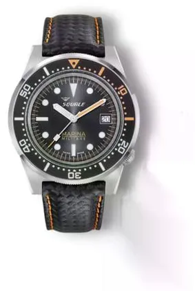 Squale 1521MARINA.MIBK 42mm Stainless steel