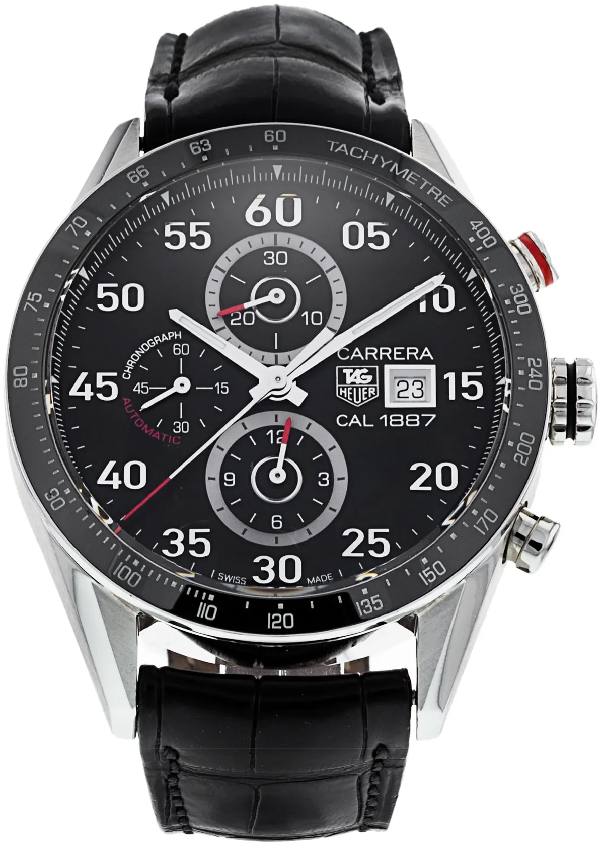 TAG Heuer Carrera CAR2A10.FC6235 43mm Stainless steel Black